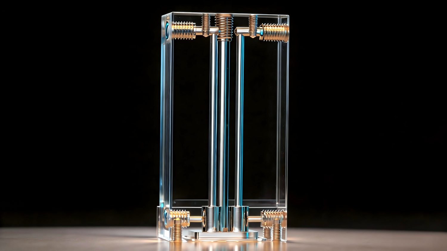 Bubble-free bonded acrylic flow cell